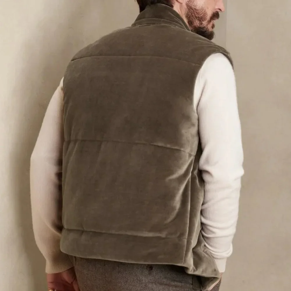 Banana Republic Velluto Thermore Ecodown Puffer Vest